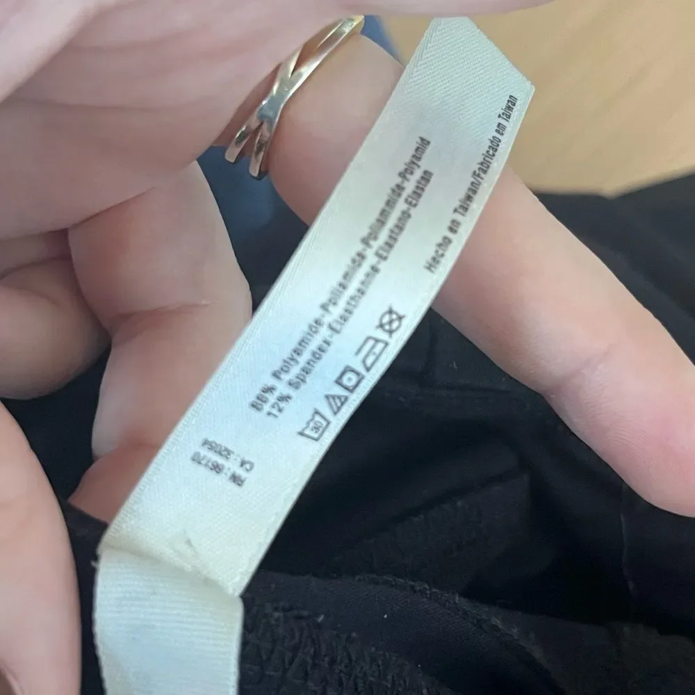 Free People Movement Black Cropped Leggings
